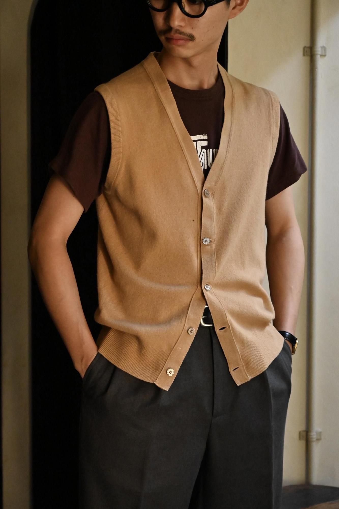 1970~90's Ballantyne Wool Knit Vest