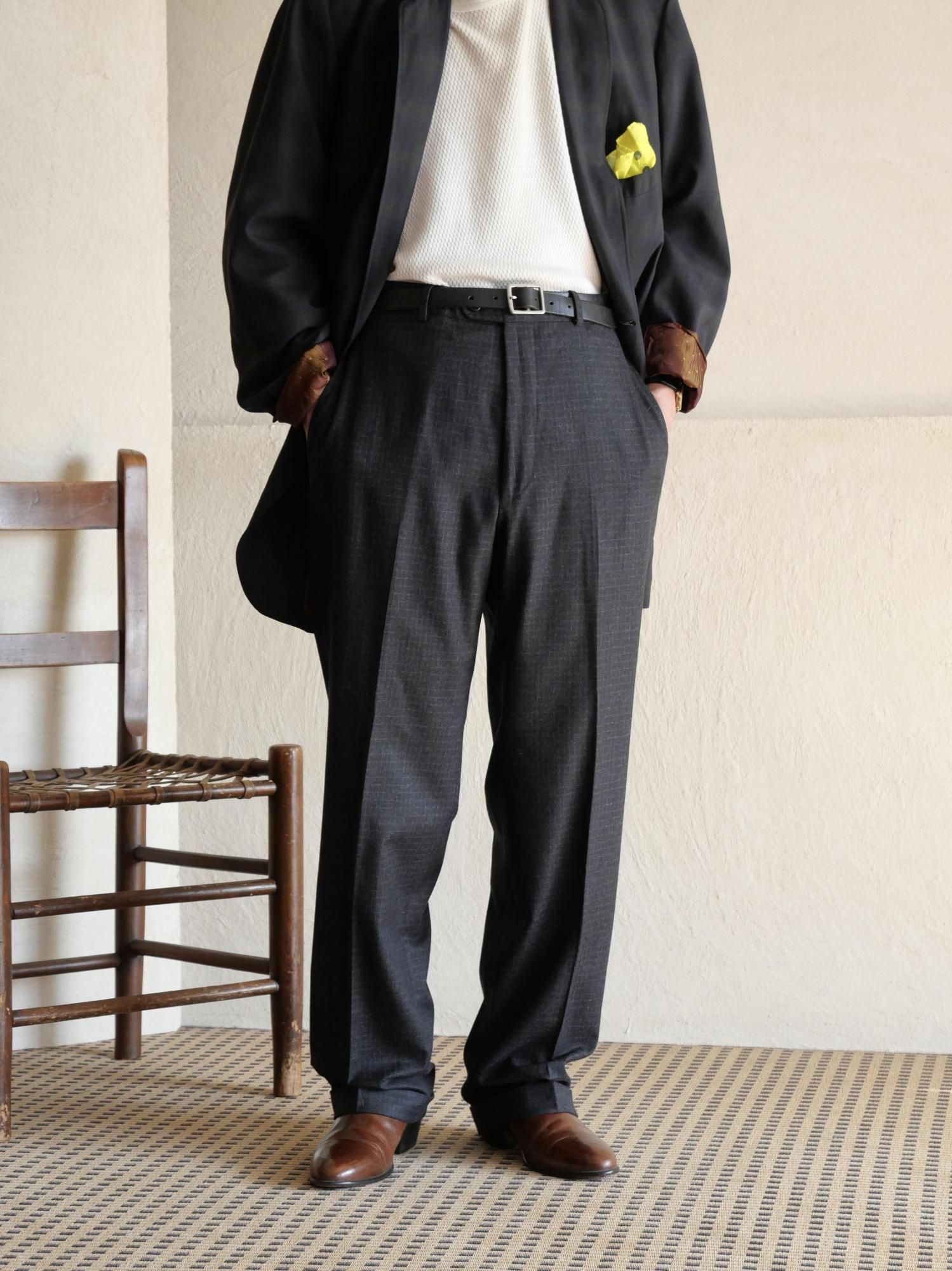 1990's ZanellaNORDSTROM Wool Trousers "S.120's"