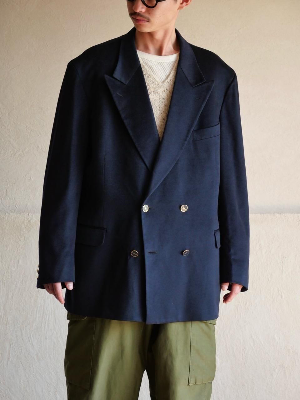 1990's Ungaro/PourHomme Cashmere100%
Double Breasted Jacket , Made in ITALY