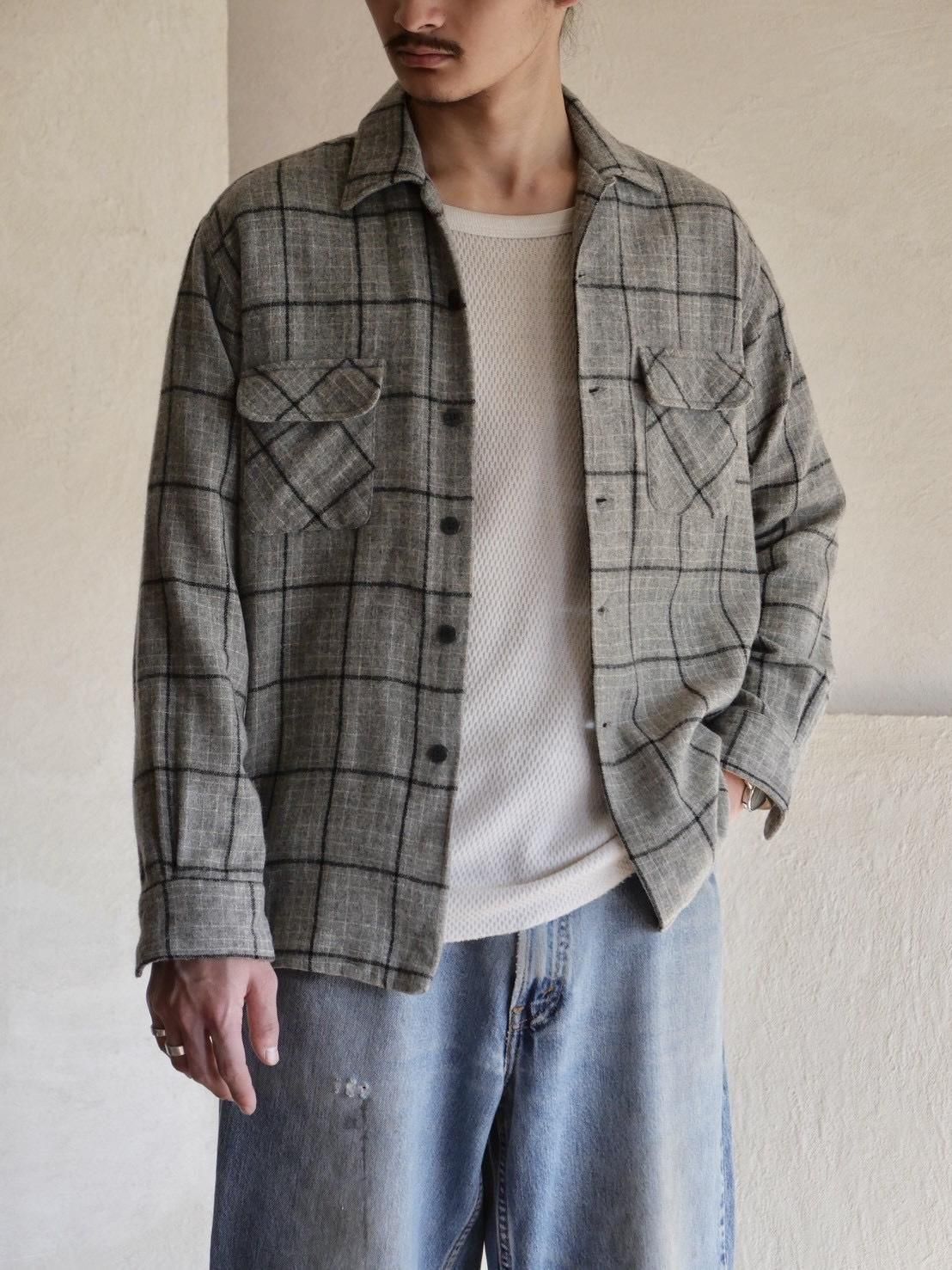 1960&#12316;70s KENTFIELD Wool Check Shirt