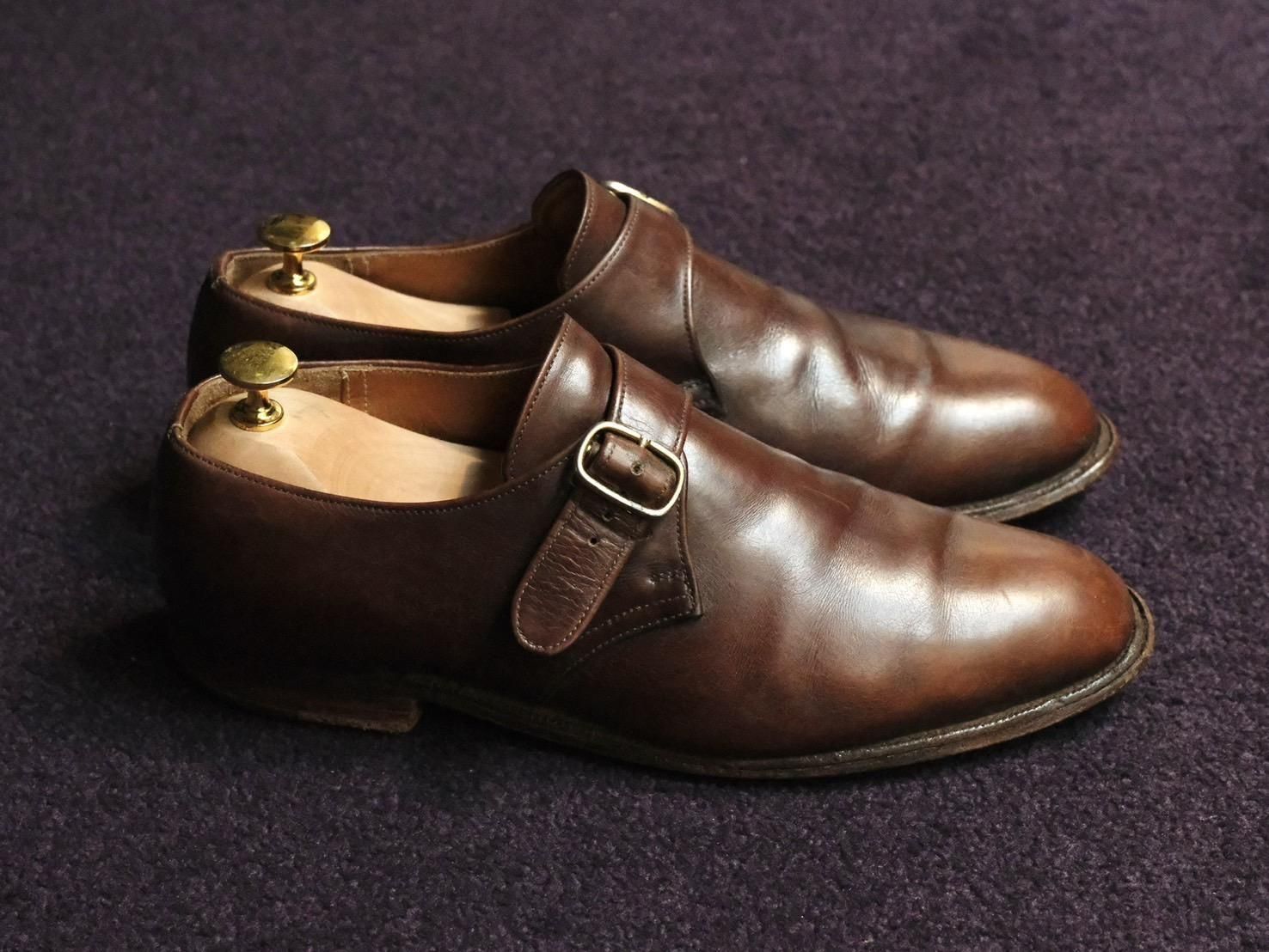 90's "Church's for Calzoleria Rome" Monk Shoes