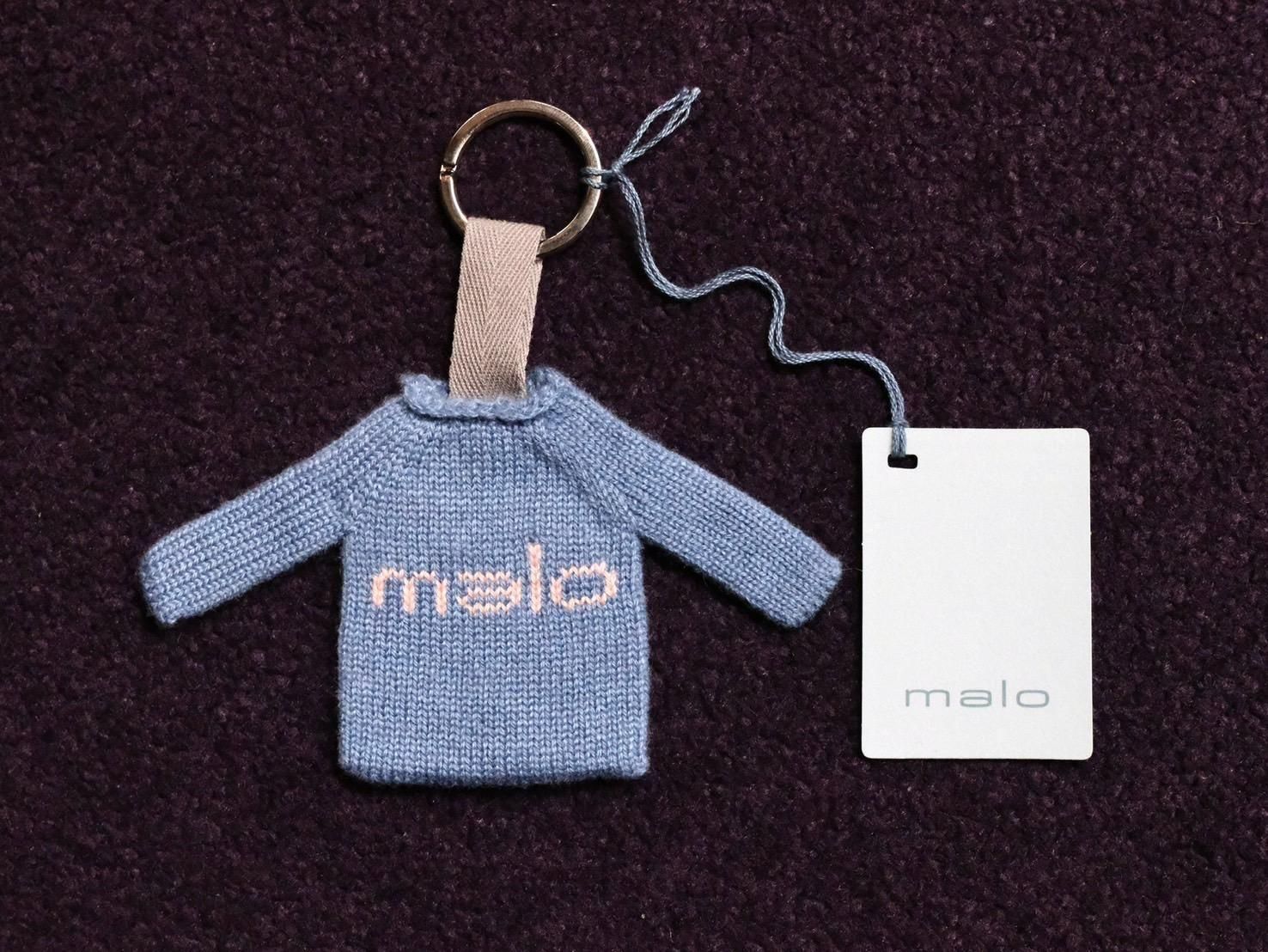 DEADSTOCK "malo" Cashmere Knit Charm