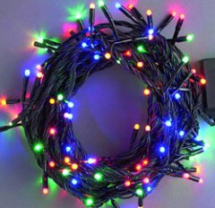 LEDイルミネーションライト クリスマスライト 100球 10m 全10色可選