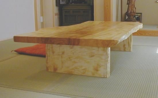 栃(とち)座卓 1350x880x330mm - 木香家 東京・板橋区 注文家具 栃(とち)座卓 1350x880x330mm - 木香家 東京・板橋区 注文家具