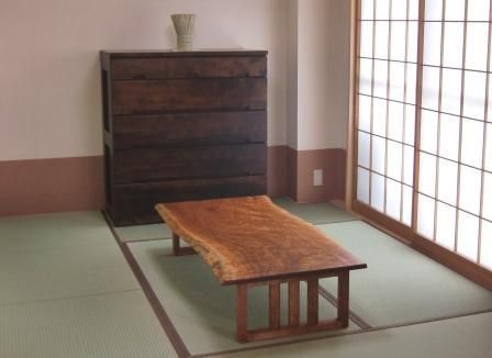 栴檀（せんだん）座卓/和室の座卓 - 木香家 群馬県・館林市 注文