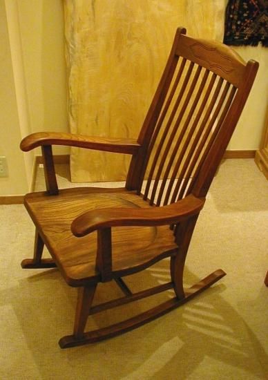 ロッキングチェア（欅） - 木香家 群馬県・館林市 注文家具・オーダー