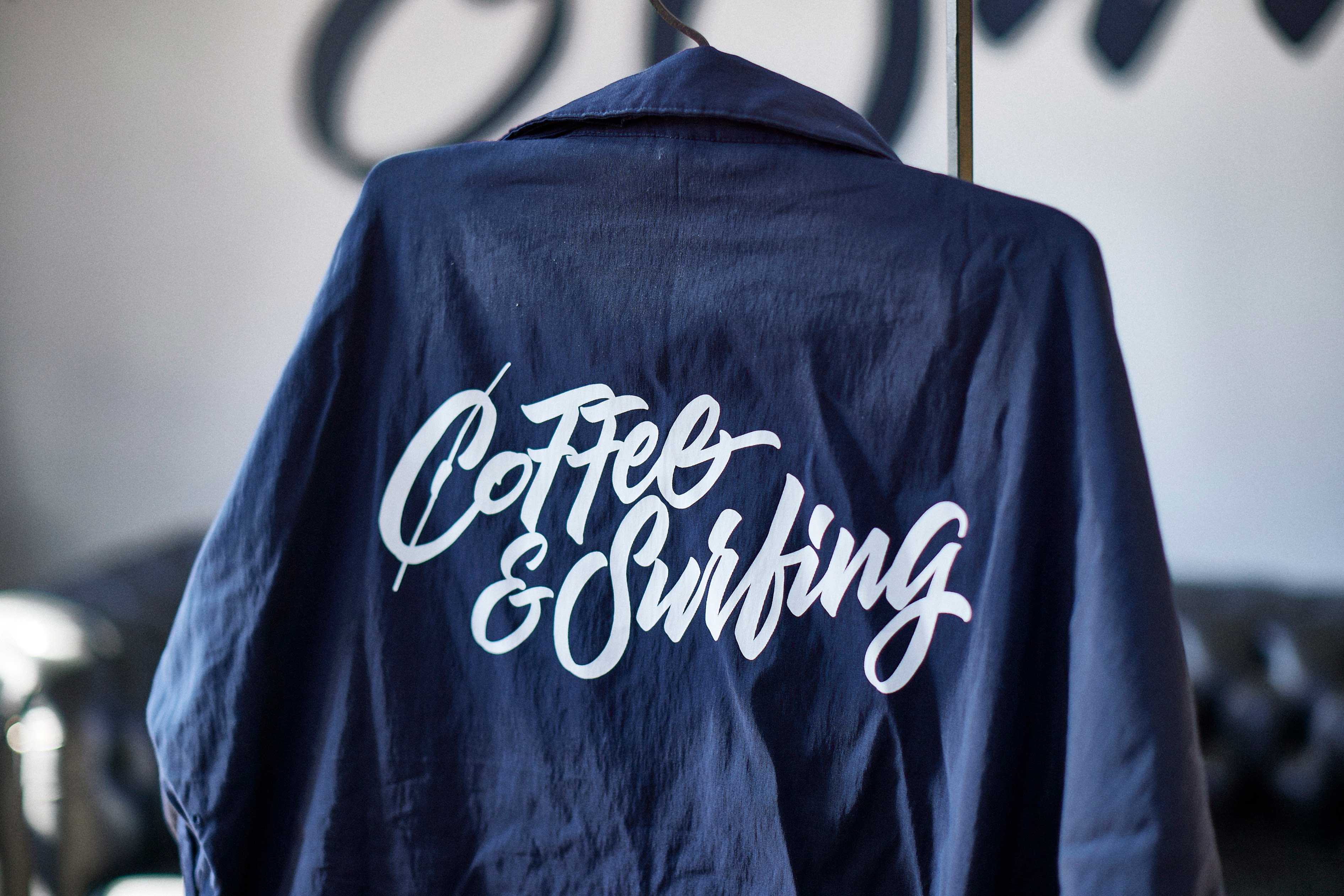 TRSC×BLUCO SPRING COACH JACKET[NAVY] - The Rising Sun Coffee 