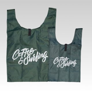 TRSC COFFEE&SURFING ECO BAG[GREEN]