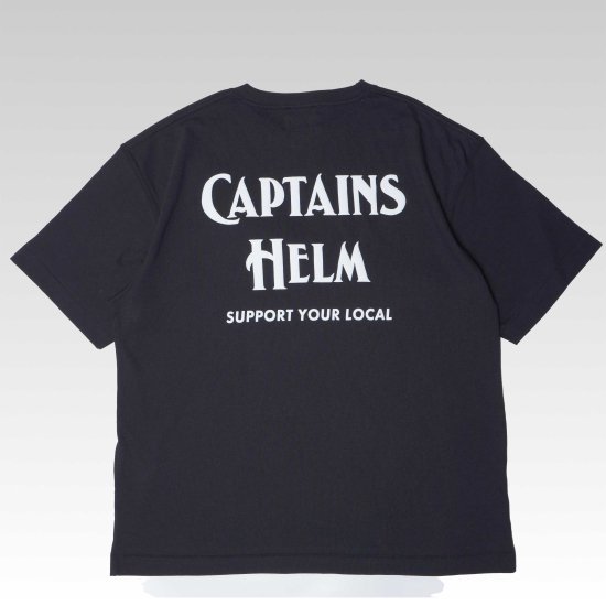 TRSC ×Captains Helm チャリティーコラボ Tシャツ[VINTAGE BLACK ...