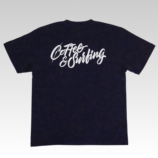 TRSC × BLUCO HEAVY WEIGHT POCKET T [NAVY] - The Rising Sun Coffee 