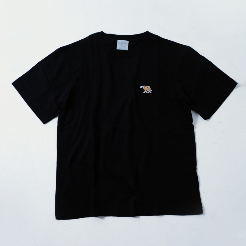 UNISEX Short Sleeve T Black  (5Animals)