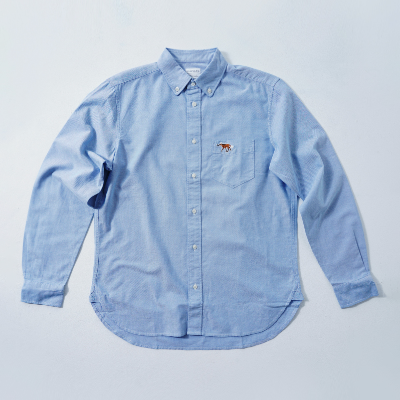 MENS Shirt Blue  (5Animals)