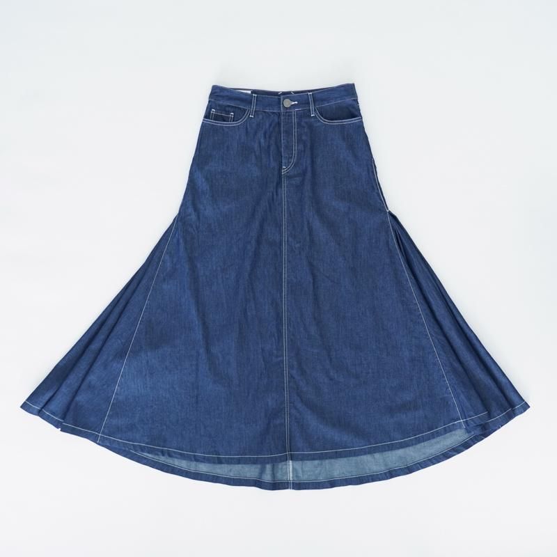 Denim Maxi Skirt (South)| ǴΥƥʥ֥եå֥