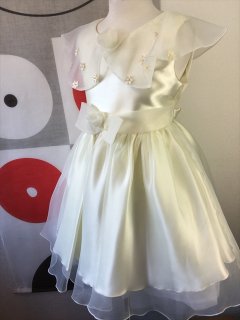 (G-120-46)大きな襟のドレス120cm