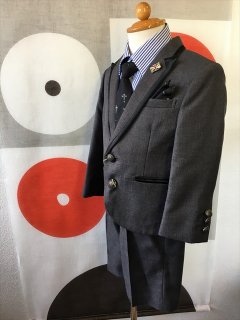 (B-95-6)MICHIKO LONDONスーツ(グレー)95cm