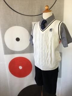 (B-110-41)コムサデモードベストスーツ110cm