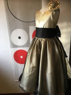 (G-150-50)ゴールドのドレス150cm
