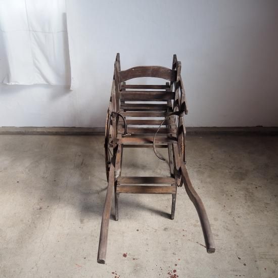 アンティーク　滑車　荷車 アンティーク 荷車 - RITA brocante