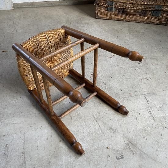 ラッシュシート スツール - RITA brocante ラッシュシート スツール - RITA brocante