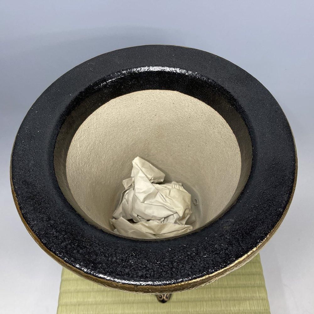 布施鉢／大型】錦鉢6【H21.8cm、W22cm】 - 田哲園・万年青