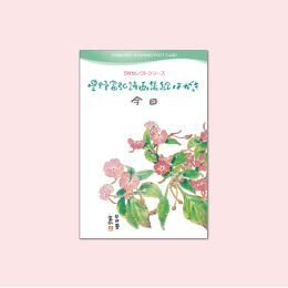 星野富弘 花の詩画の絵葉書スタンド 花の詩画集絵ハガキ5枚 富弘