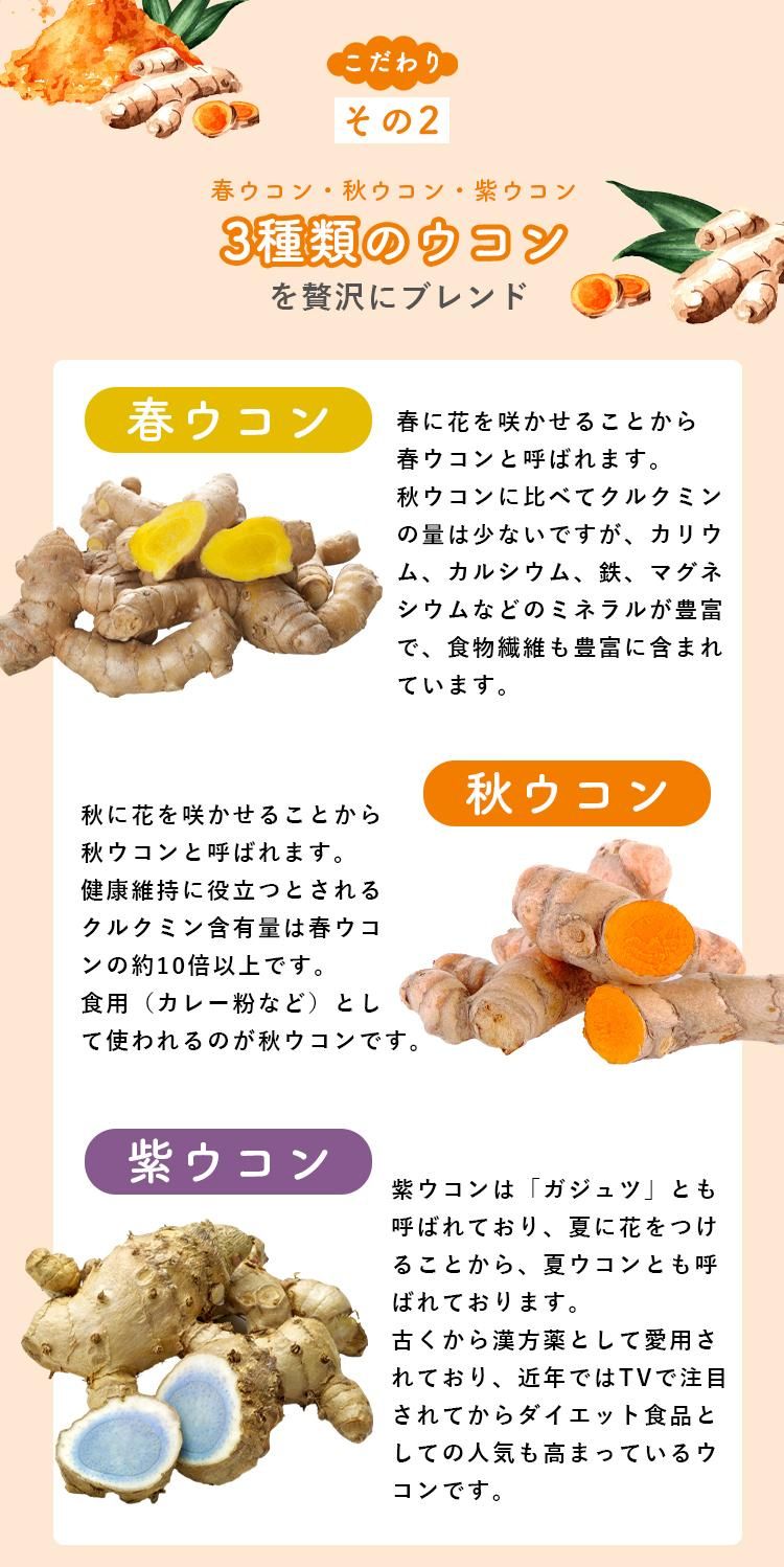 醗酵三種ウコン