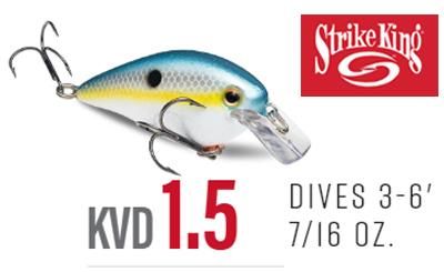 Strike King/KVD1.5 Crankbaits - Knoxville Online Shop