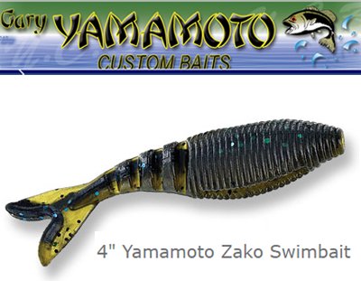 Gary Yamamoto/4 Yamamoto Zako Swimbait - Knoxville Online Shop