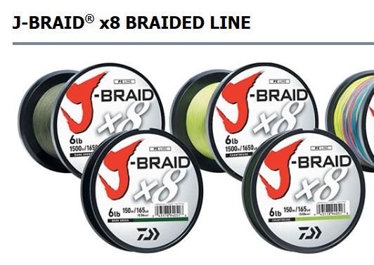 国内未発売モデル」US Daiwa / J-Braid x8 Braided Line 国内未発売モデル」US Daiwa / J-Braid x8 Braided Line