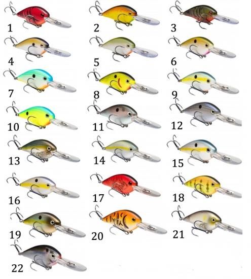 Strike King/ KVD 1.5 Flat Side Crankbait - Knoxville Online Shop