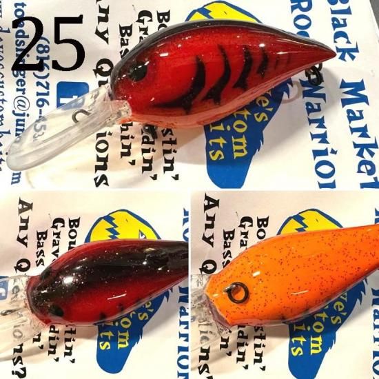 デイビスカスタムベイツ ブラックマーケット ロックウォーリアー Dave's Custom Baits/Black Market Rock Warrior [1st .Model