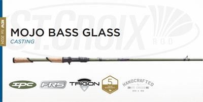 St. Croix / MOJO BASS GLASS TRIGON CASTING RODS - Knoxville St. Croix / MOJO BASS GLASS TRIGON CASTING RODS - Knoxville
