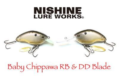 NISHINE LURE WORKS/ ベビーチッパワRB＆DDブレード - Knoxville