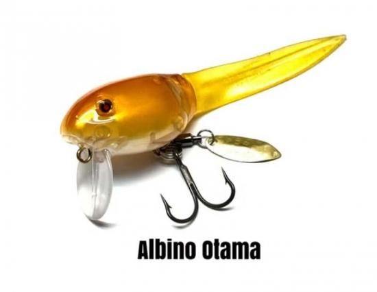 【ニシネルアーワークス】BQオタマ　 アルビノオタマ　2個セット 楽天市場】ニシネルアーワークス BQ Otama 全長87mm 自重8.3g