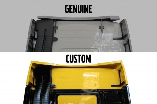 ボルボパーツ・アクセサリー】ルーフディフレクター VOLVO FH4