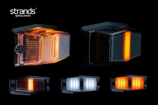 Strands DOUBLE BURNER ワーニングライト|【トラックカスタム Strands DOUBLE BURNER ワーニングライト|【トラックカスタム