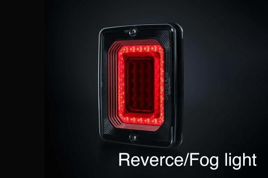 Strands【FOR9T ILLUTION】角型 テールライト｜【トラック