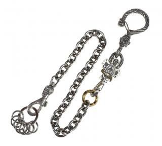 GANGSTERVILLE  GALCIA  DEVIL  WALLETCHAIN  SILVERBRASS