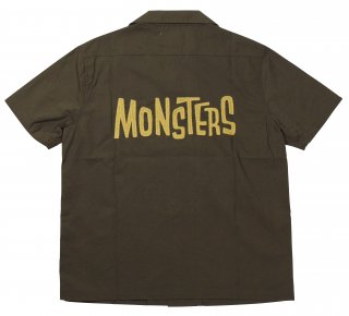 WEIRDO [-MONSTERS - S/S SHIRTS- WOOFIE size.S,M,L,XL]    