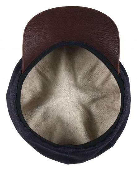 OLD CROW キャスケット ブラウン OLD CROW [-RACING GLUB - CASQUETTE- INDIGO×BROWN size.S,M,L