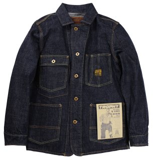 TROPHY CLOTHING [-2604 Dirt Denim Coverall- size.36,38,40,42,44,46]