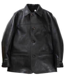 TROPHY CLOTHING [-Hercules Coat- Black Steerhide size.36,38,40,42]