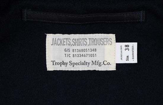 TROPHY CLOTHING [-Deck Hook TR.mfg.- Black size.36,38,40,42