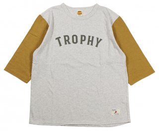 TROPHY CLOTHING [-Classic BB Tee- Mustard size.36,38,40,42] 