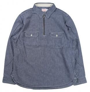 Trophy Clothing キャンバス シャツ DKグリーン 14 試着のみ TROPHY CLOTHING トロフィークロージング オープンカラーシャツ