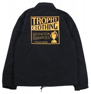 TROPHY CLOTHING [-BOXLOGO WARMUP JACKET- Black size.36,38,40,42]