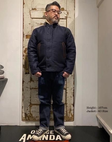 TROPHY CLOTHING [-N-1 TR.mfg- Navy size.36,38,40,42] -  【KNOCK】トロフィークロージングやアンチェンジングラブ、ポップアイズなどのアメカジブランド・セレクトショップ