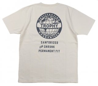 TROPHY CLOTHING [-EARTH OD POCKET TEE- Natural size.36,38,40,42,44]