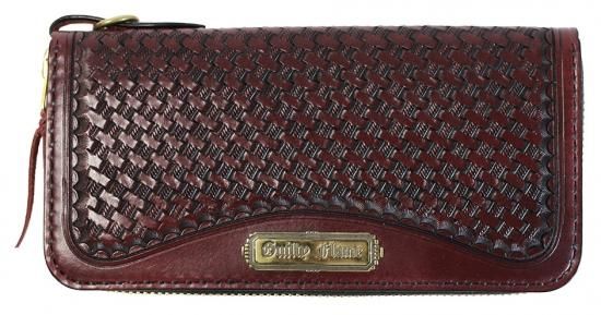 Guilty Flame ブラック 二つ折り財布　6/13即日対応可 GuiltyFlame ギルティーフレーム レザーウォレット GF-MW1 BLACK
