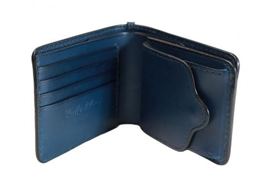 GUILTY FLAME [-GF-HW6 BASKET HALF WALLET- BLUE] - 【KNOCK